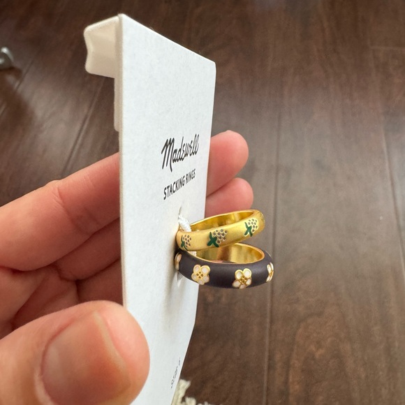 Madewell Vintage Mulberry Countryside Stacking Ring Size 6 - Picture 4 of 7